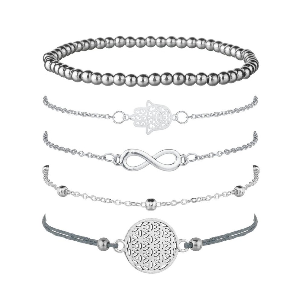 Spiritual Infinity Hamsa hand Bracelets - Picture 3 of 5